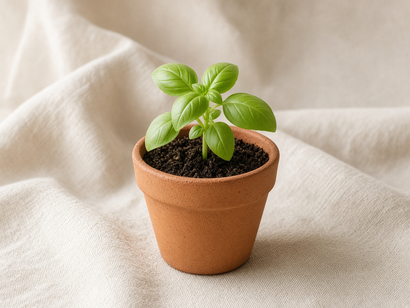 Small plant: Windowsill